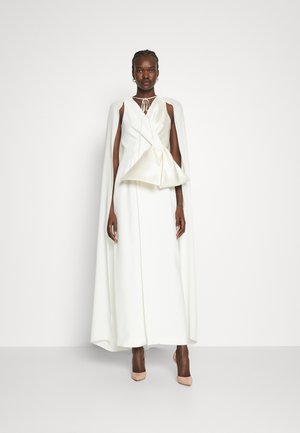 Dice Kayek WEDDING DRESS WITH CAPE - Robe de cocktail - white