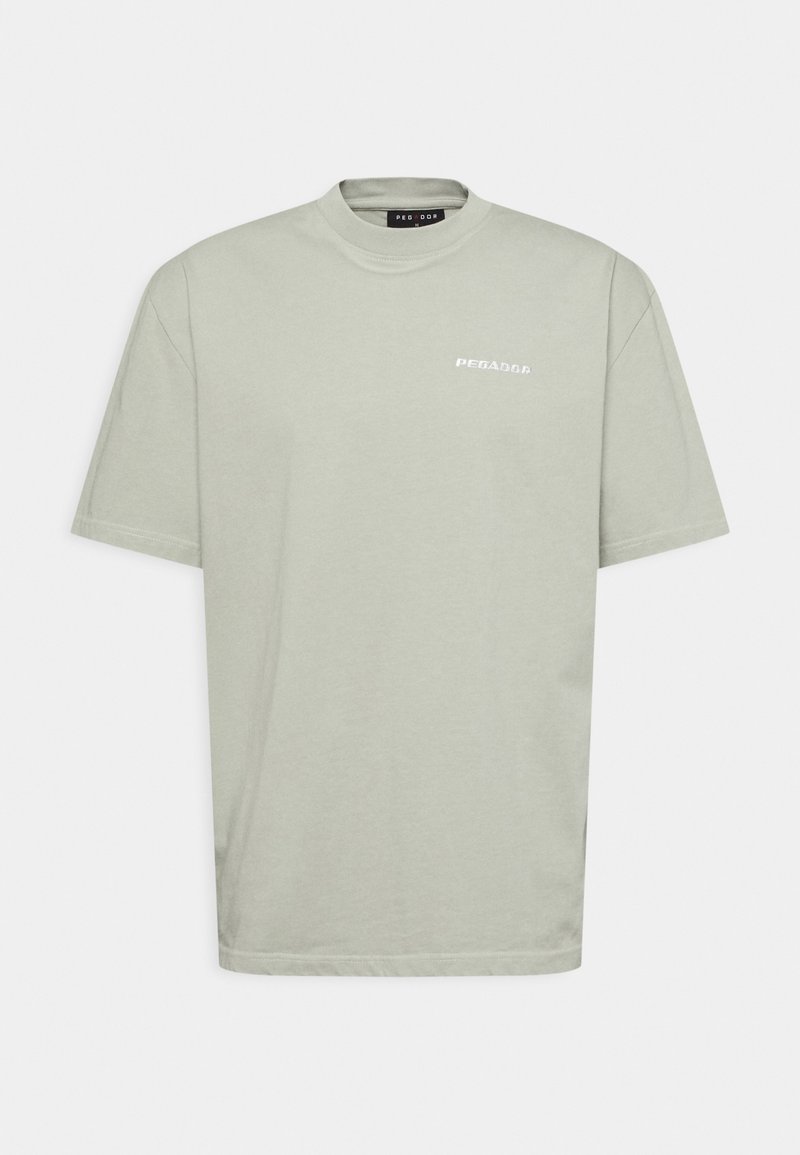 Pegador LOGO TEE - T-shirt básica - washed milky green