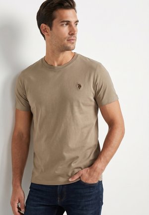 U.S. Polo Assn., U.S. POLO ASSN. T-SHIRT - T-Shirt basic - cream