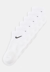 Nike Performance - EVERYDAY CUSH ANKLE 6 PACK UNISEX - Chaussettes de sport - white/black Image miniature 1