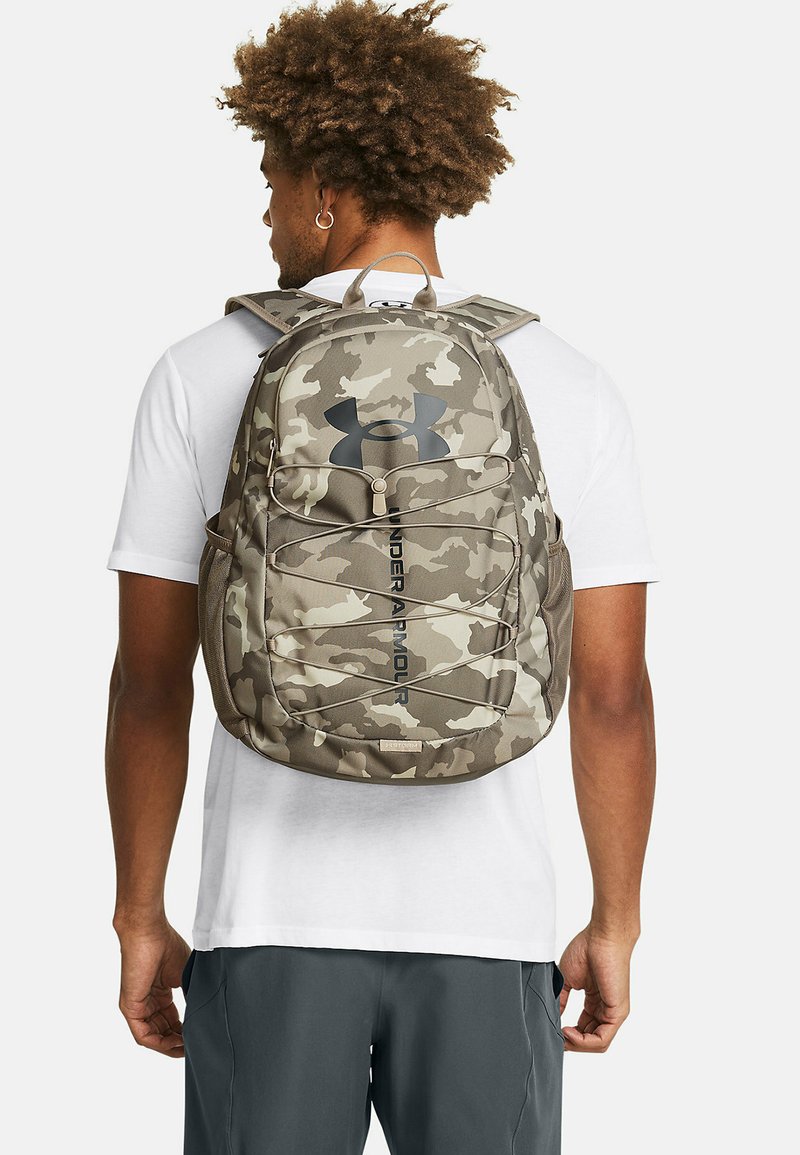 Under Armour HUSTLE SPORT - Rygsække - taupe dusk