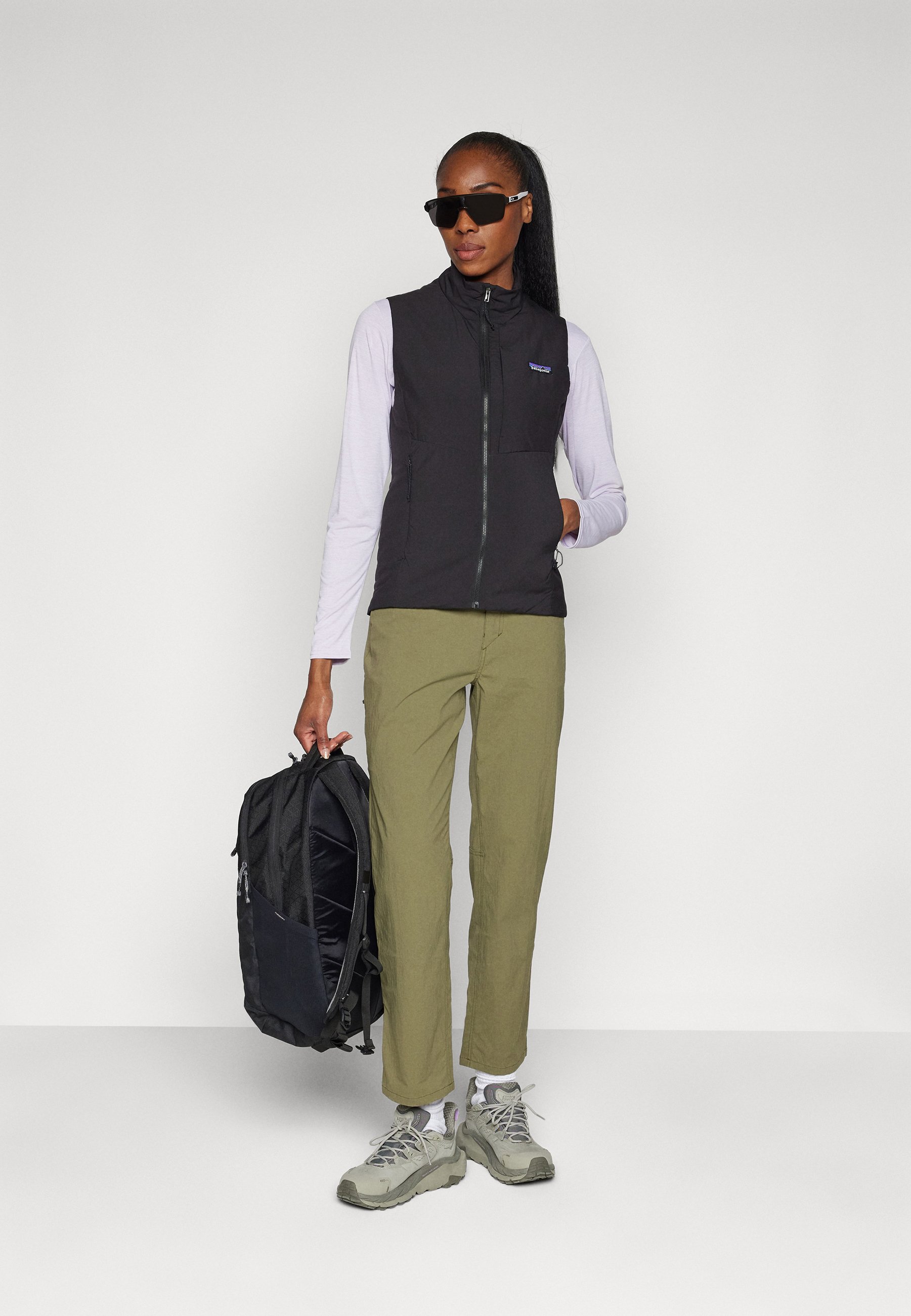 Patagonia NANO AIR LIGHT VEST - Waistcoat - black - Zalando.co.uk