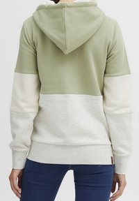 Oxmo Sudadera con cremallera - mottled light green