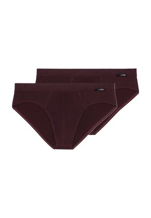 MINI 2ER PACK SOFT - Slip - bordeaux