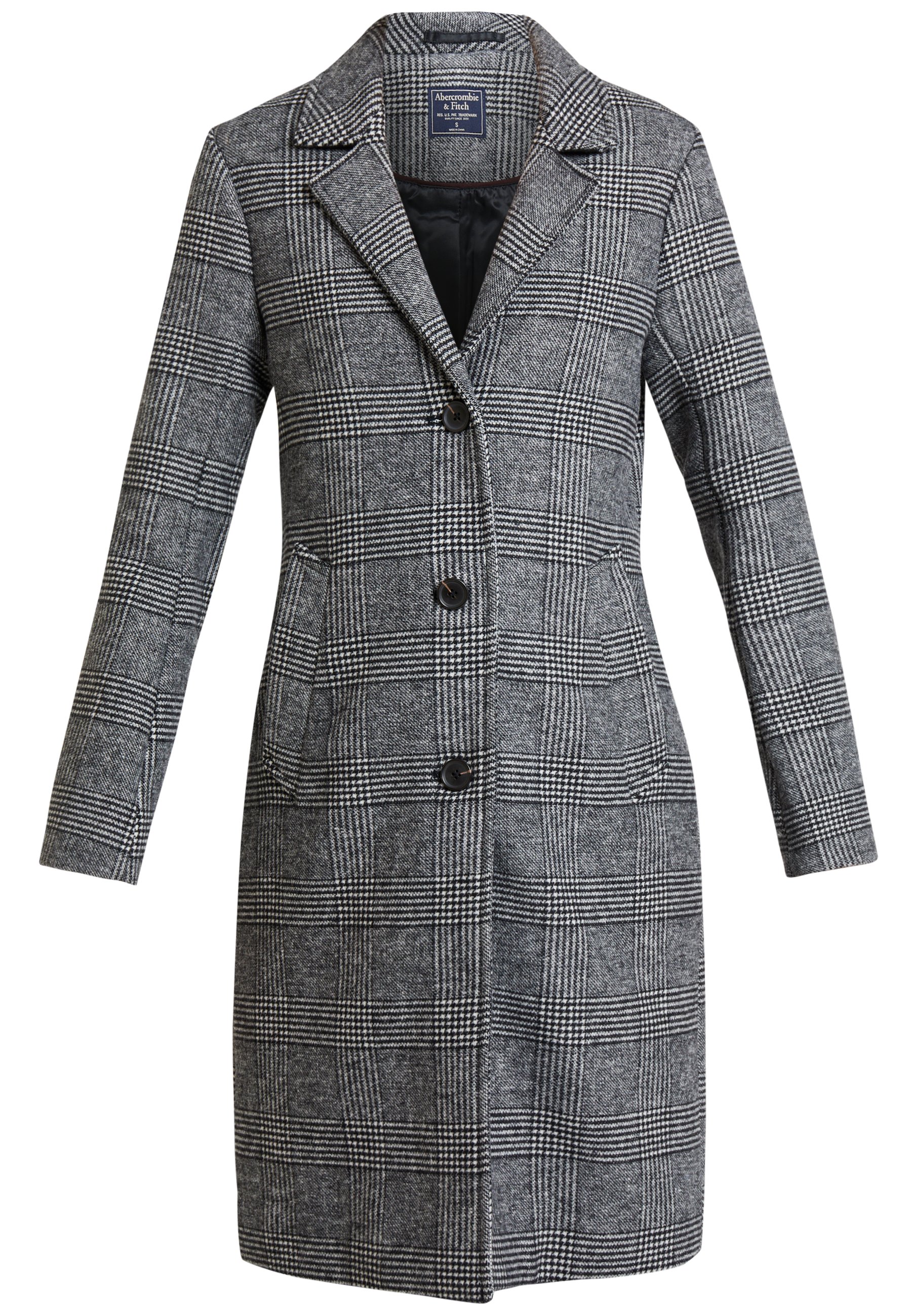 Abercrombie & Fitch DAD COAT Kåpe frakk grey Zalando.no Abercrombie & Fitch Kort kåpe / frakk - grey