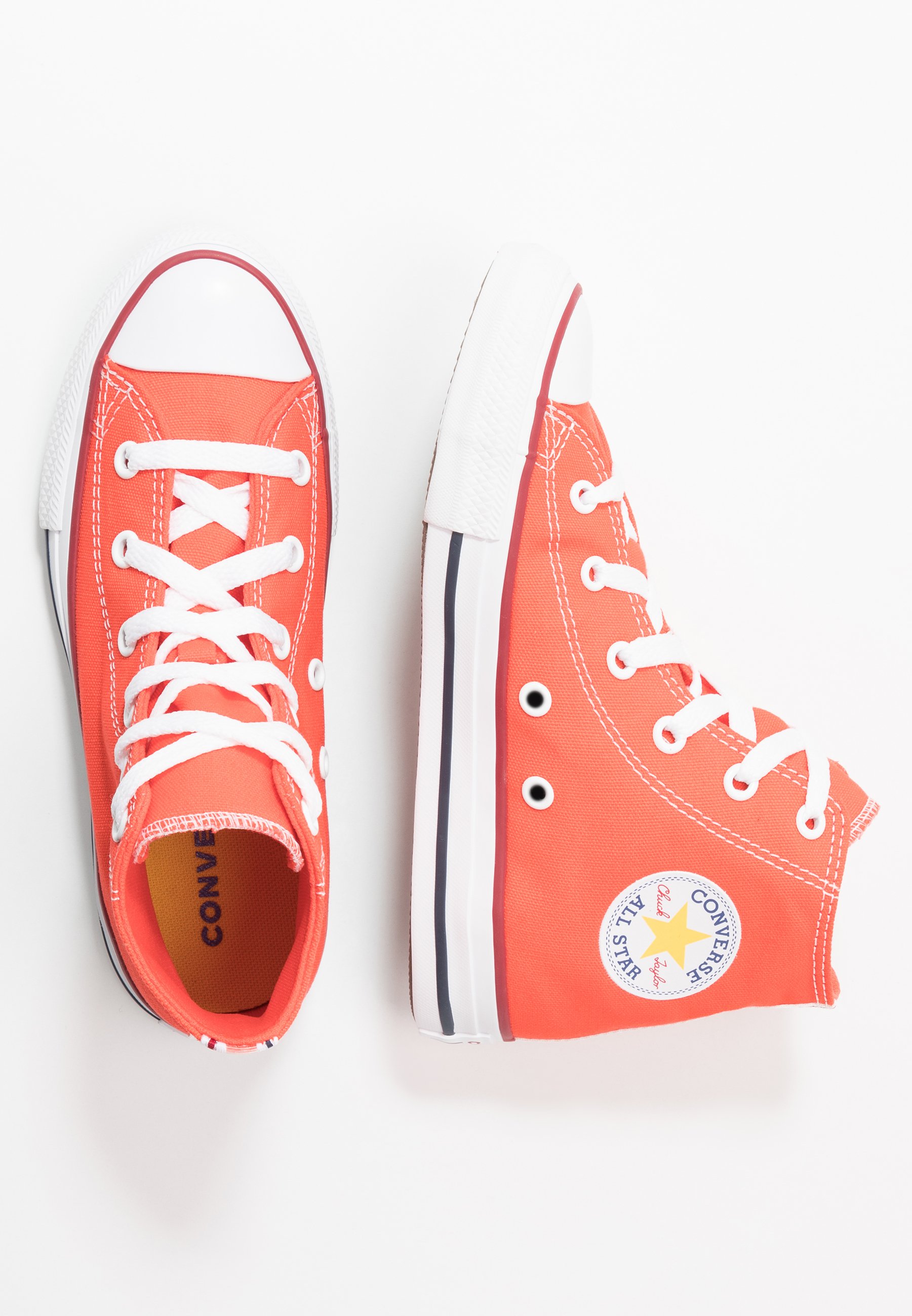 red high top converse for women