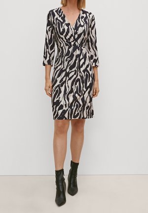 Day dress - mottled black