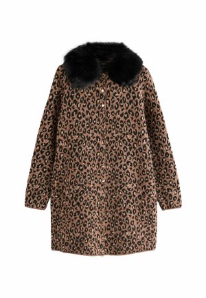 REGULAR FIT  - Rochie tricotată - leopard