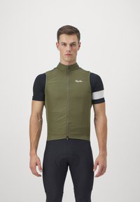 Rapha MENS CORE GILET - Weste - dark khaki/white