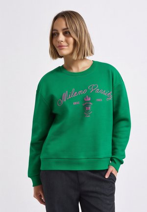 LOOSE FIT - Sweatshirt - grün