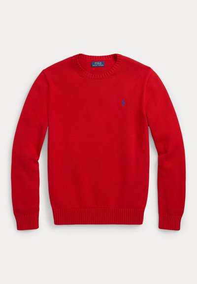 Polo Ralph Lauren LONG SLEEVE SWEATER - Camisola - red