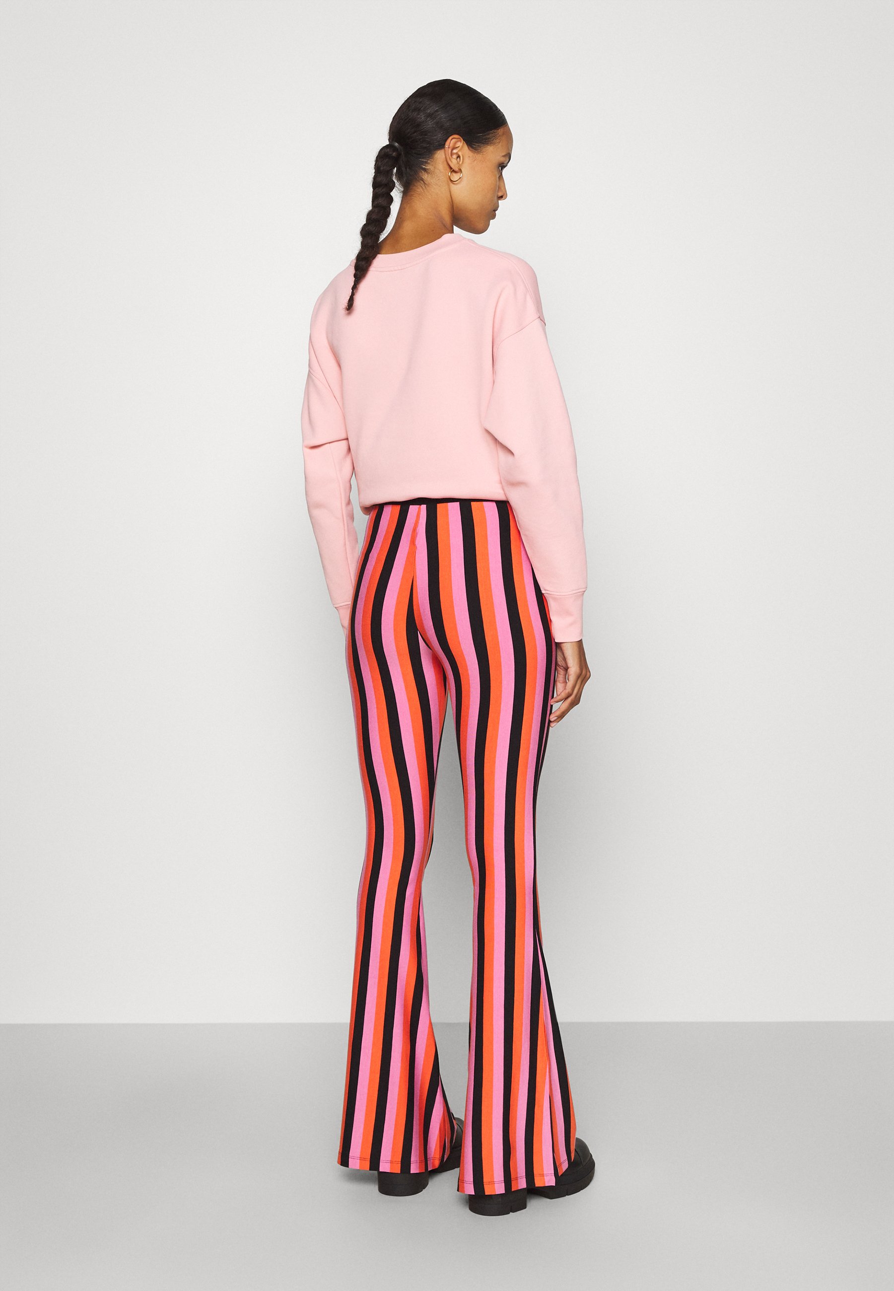 MINI FLARE GERIBDE LEGGINGS - Roze | ZARA Nederland / Netherlands