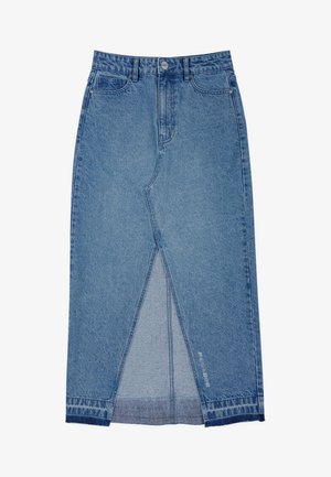 Pegador, KIMBA - Denimová sukňa - washed blue