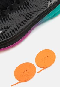HOKA CLIFTON 9 GTX - Hardloopschoenen voor op de weg - black/electric aqua
