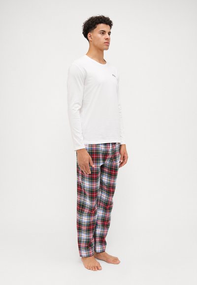 Polo Ralph Lauren PJ LOUNGE - Conjunto de pijama - white/red