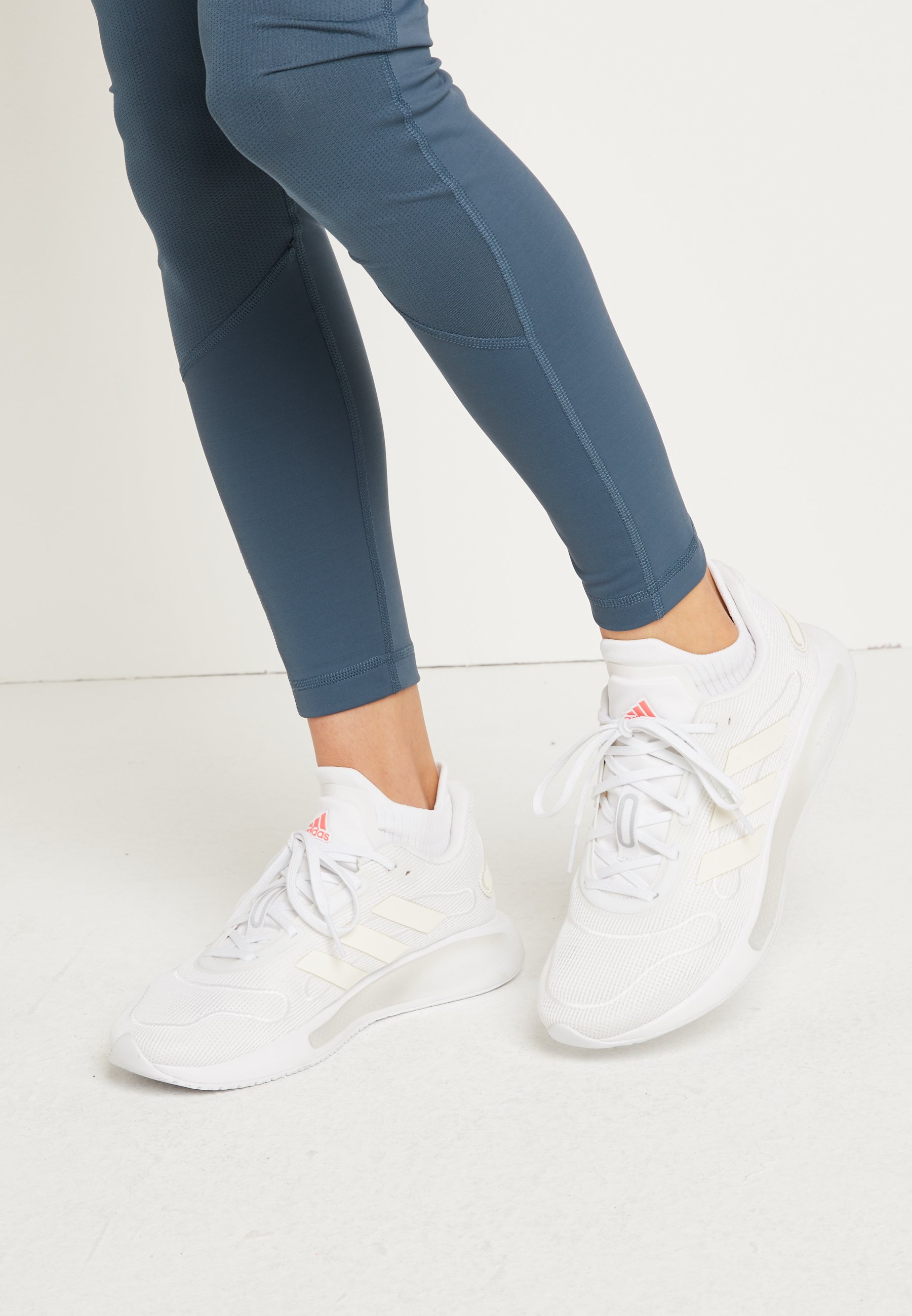 adidas Performance GALAXAR RUN - Neutral running shoes - footwear  white/grey/white - Zalando.ie
