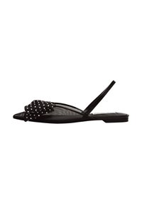 RUBIE - Ballerinaskor med slingback - black mesh