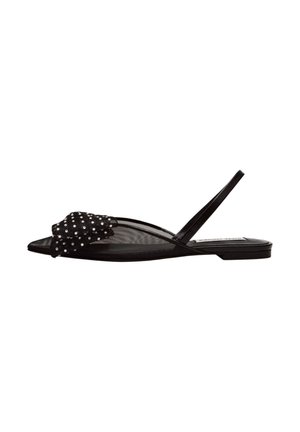 RUBIE - Slingback ballet pumps - black mesh