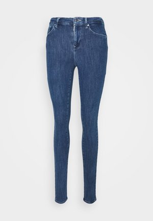 ONLY Tall ONLPOWER LIFE PUSHUP - Skinny džíny - dark blue denim