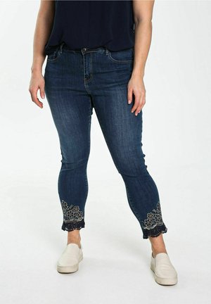 Skinny džíny - blue denim