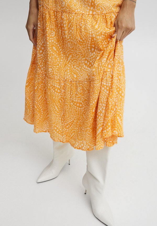 BYImilla - A-line skirt - peach cobbler mix2