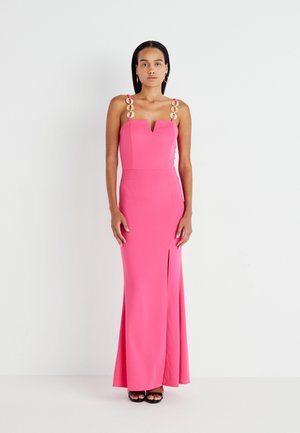 RUE CHAIN MAXI - Cocktail dress / Party dress - hot pink