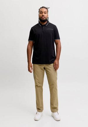 Jack & Jones, POLO PLUS SIZE 2-PACK LOGO POLO - Polo - black