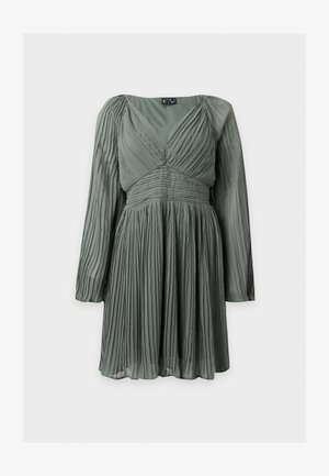 Vero Moda, VMDORA SHORT PLISSE DRESS - Koktel haljina / svečana haljina - laurel wreath