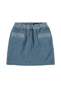 Molo BENTE - A-lijn rok - boucl  blue
