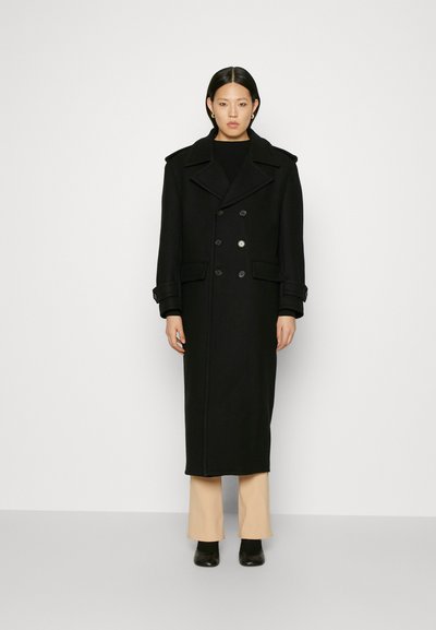 Filippa K LONG PEACOAT - Klassischer Mantel - black
