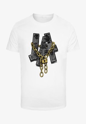 Mister Tee, LA CHAINS - T-shirt con stampa - white