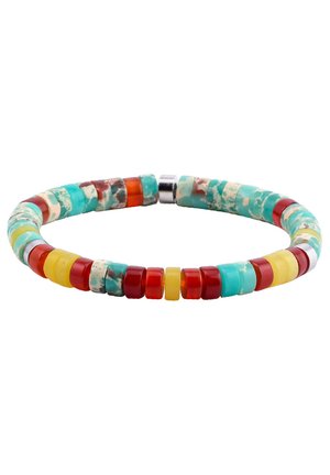 Bracelet - multi coloured yellow red