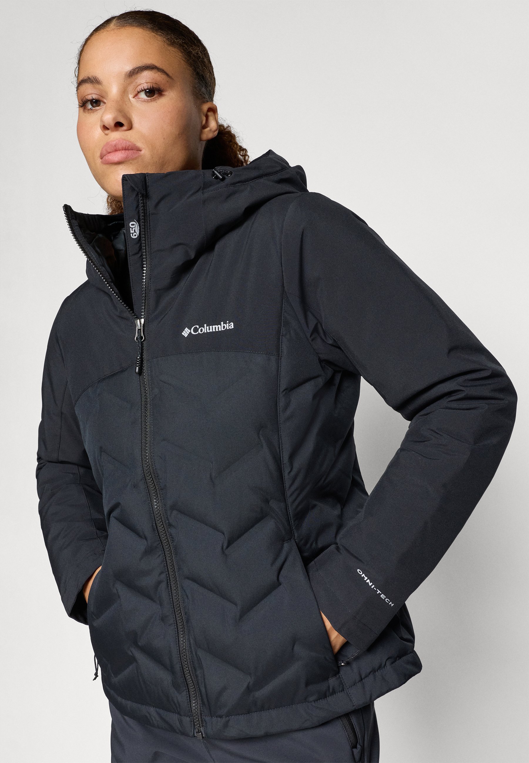 Columbia GRAND TREK™ III JACKET - Down jacket - black - Zalando