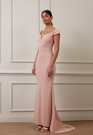 WGXZL WEDDING - SWEETHEART OFF THE SHOULDER MAXI DRESS - Vestido de fiesta - blush pink