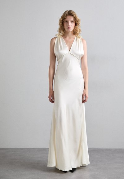 Victoria Beckham GATHERED SHOULDER CAMI GOWN - Îmbrăcăminte de ocazie - ivory