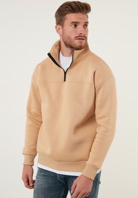 Buratti REGULAR FIT - Sudadera - sand