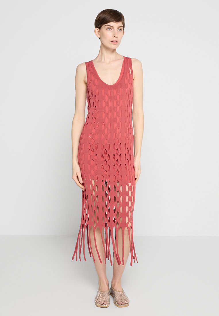 pinko Gebreide jurk roze