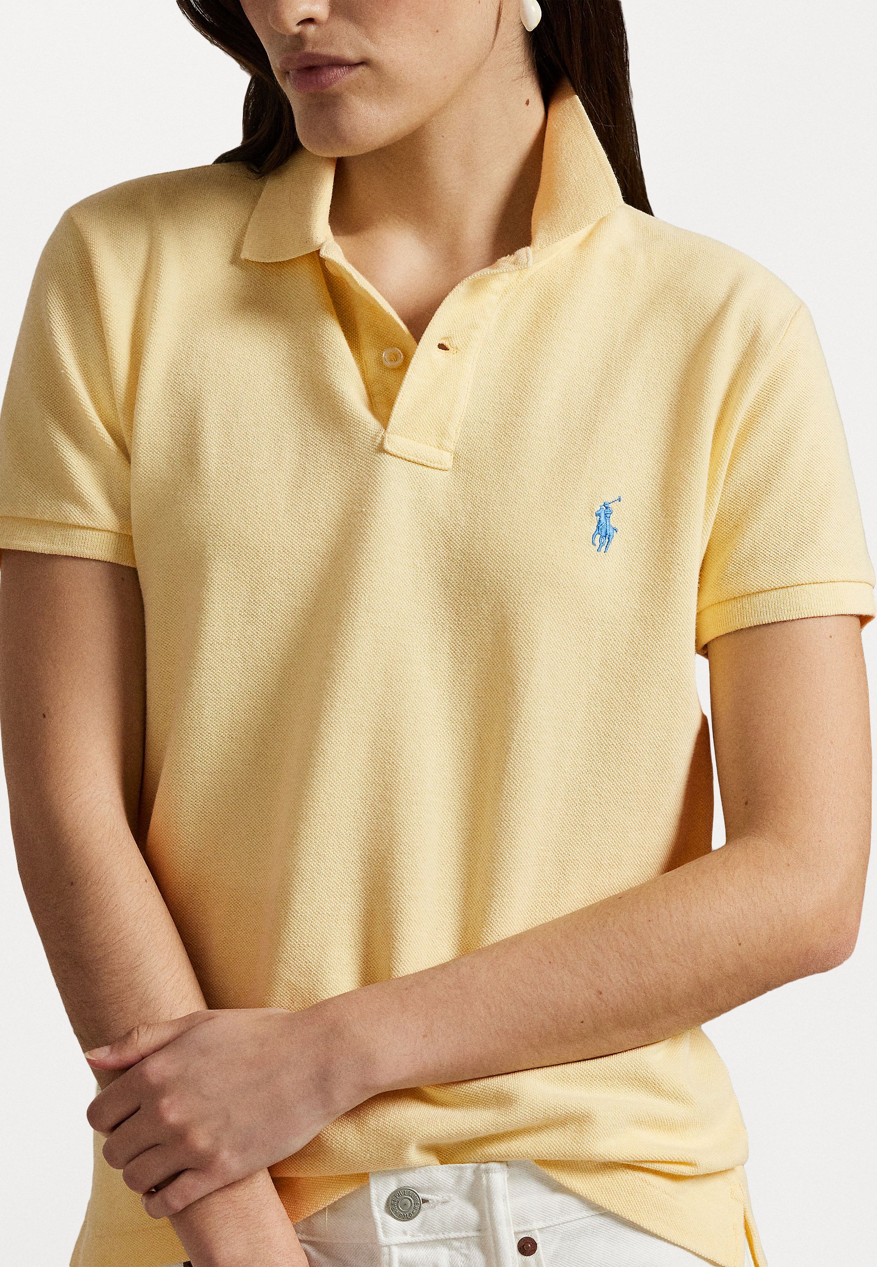 売れ筋商品|||ラルフローレン カットソー トップス レディース Women's Classic-Fit Piqu Polo Shirt Wicket Yellow Women's Regular Fit Polo Shirt – JAMES BARK