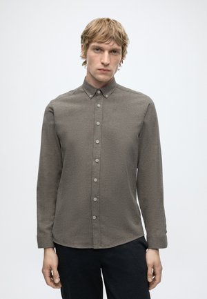 Lindbergh, BRUSHED SHIRT - Hemd - brown