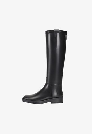 Over-the-knee boots - black