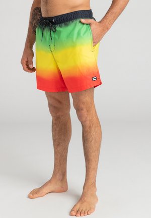 ALL DAYS FADE  - Swimming shorts - rasta