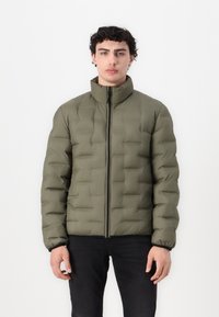 TOM TAILOR DENIM LIGHT PUFFER - Light jacket - jungle soil green