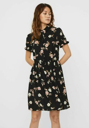 MINIKLEID PRINT - Shirt dress - black