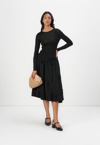 Copenhagen Muse HANNA  - Top dugih rukava - black
