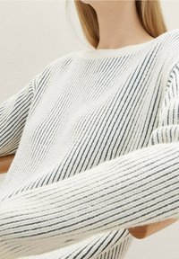 TOM TAILOR Stickad tröja - light blue