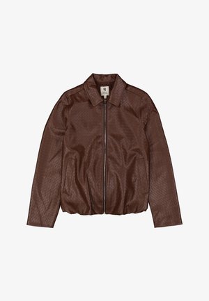 Garcia, ADULTS - FEMALE JACKETS - Imitatieleren jas - hazel bloom