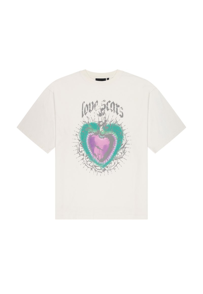 Love Scars T-shirt print crème