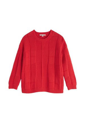 HEDGE - Svetrík - red cayenne