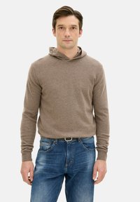 Oscar Jacobson PASCAL - Hoodie - walnut beige