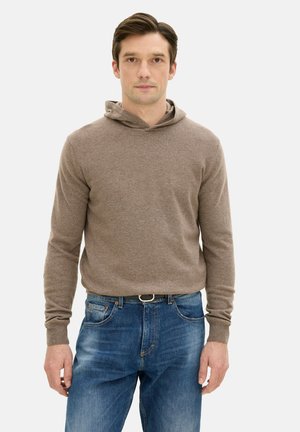 Oscar Jacobson PASCAL - Hoodie - walnut beige